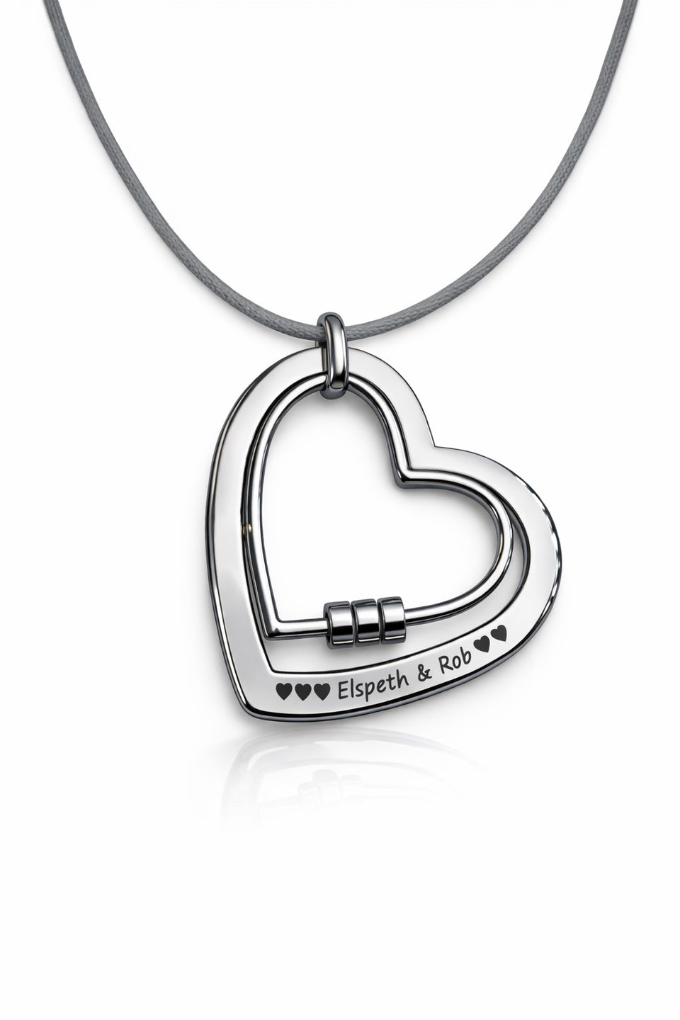 *Available Mid-February*-'The Smooth Heart' Engraved Feeding Necklace (Pre-Orders now open)