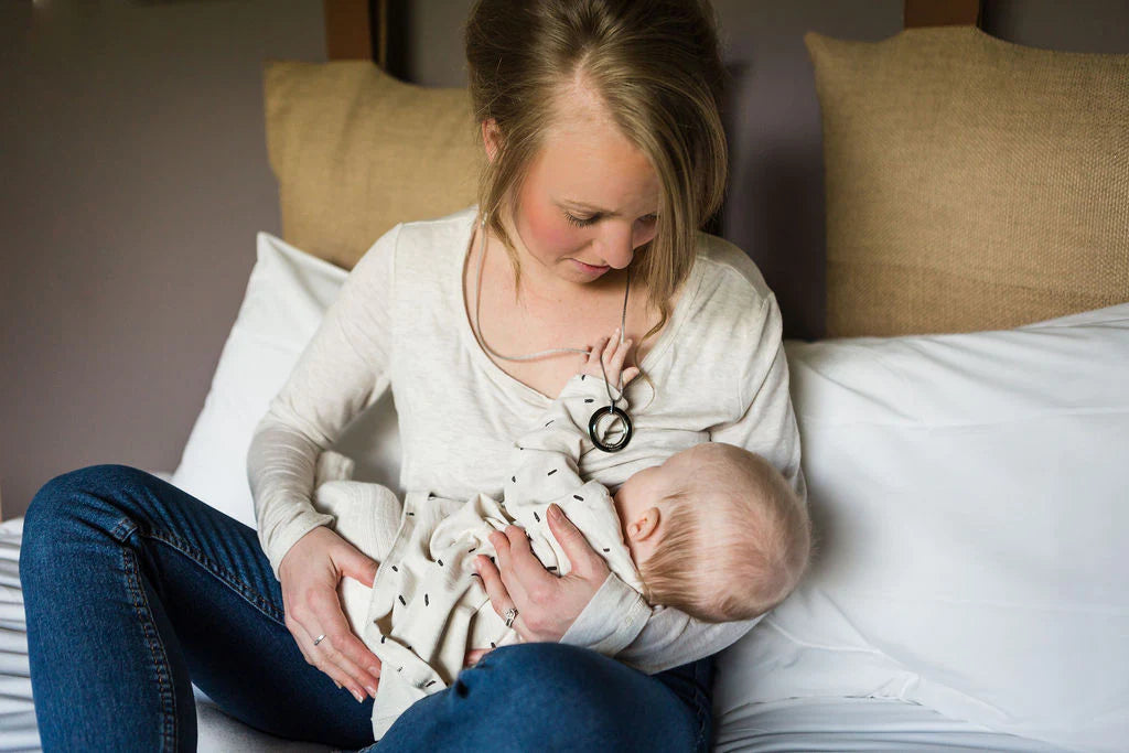 Stainless Steel Feeding Necklace - SECONDS
